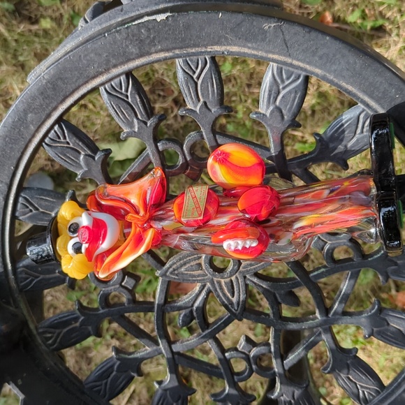 Rare HTF Vintage 💎 Murano, Italy 🤡 hand-blown VENETIAN GLASS CLOWN 🤡 pristine - Picture 8 of 8